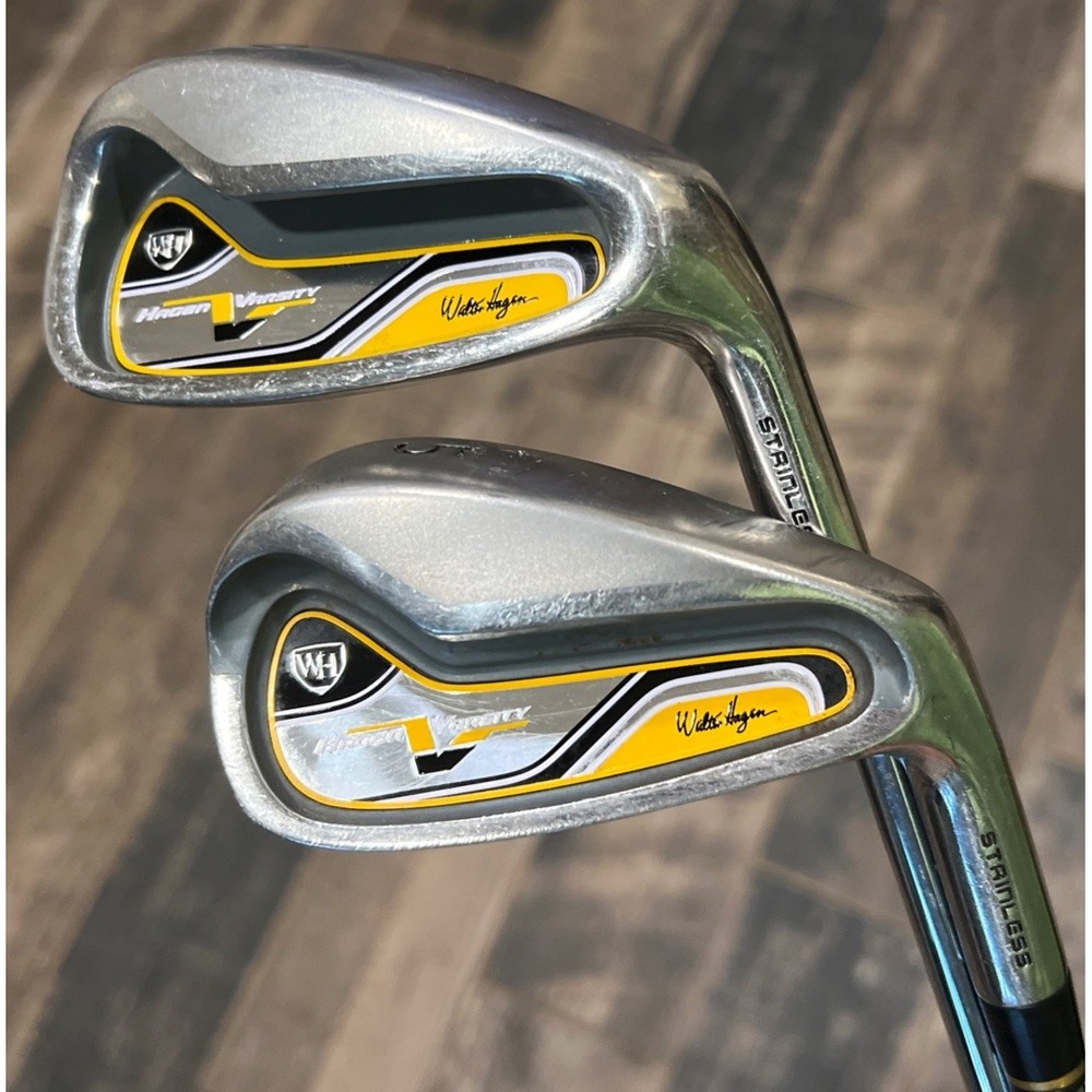 Walter Hagen HAGEN VARSITY 5 Iron, 9 Iron Jr. Teen Ladies Steel Shaft RH 2 Clubs